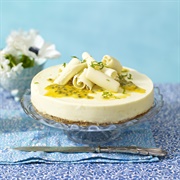 White Chocolate Passionfruit Cheesecake