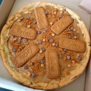 Lotus Biscoff Cookie Pizza
