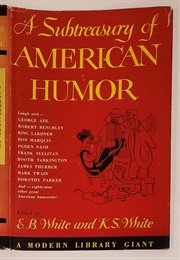 A Subtreasury of American Humor (E.B. White, Katharine White)