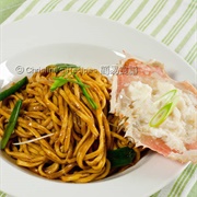 Crab Meat Yi Mein