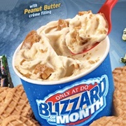 Nutter Butter Blizzard