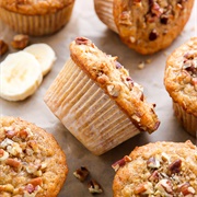 Banana Maple Nut Muffins