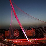 Calatrava Bridge (Aka King David&#39;s Harp)
