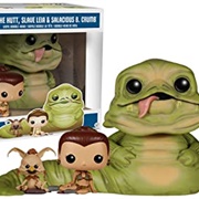 Jabba the Hutt and Slave Leia