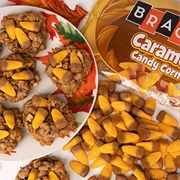 Caramel Candy Corn Apple Oatmeal Cookies