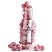 Ika Message in a Bottle Raspberry Chocolate Hazelnuts