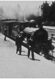 Arrivée D'un Train À Melbourne (1896)