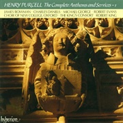 Purcell: Complete Anthems and Services by King's Consort / Robert King