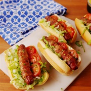 San Francisco-Style Hot Dog