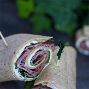 Beef and Spinach Wrap