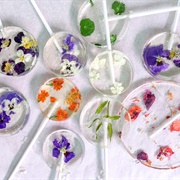 Floral Lollipops