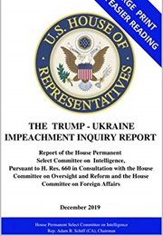 The Impeachment Inquiry Report (Adam B. Schiff , House Permanent Select Committee)
