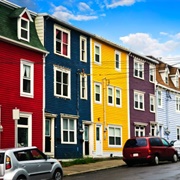 Jellybean Row Houses, St. John's, Newfoundland & Labrador