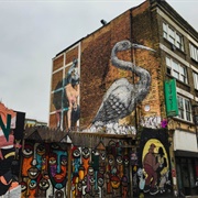 Street Art of Camden, London, UK
