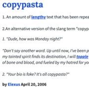 Copypasta