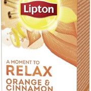 Lipton Orange &amp; Cinnamon Tea