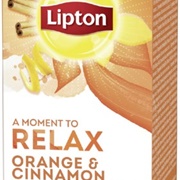 Lipton Orange & Cinnamon Tea