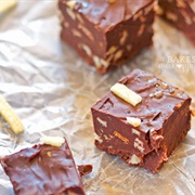 Potato Chip Chocolate Fudge