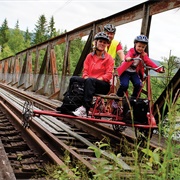 Draisine Trip on Valdresbanen