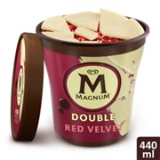 Magnum Double Red Velvet Tub
