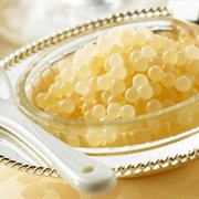 White Pearl Albino Caviar (Most Expensive Food)