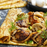 Beef Kebab Crepe