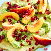 Avocado Pomegranate Crepe