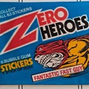 Donruss Zero Heroes Bubble Gum Cards