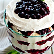 Blueberry Cheesecake Trifle