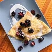 Blackberry Crepe
