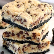 Oreo Cheesecake Cookie Dough Bars