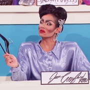 Mariah as Joan Crawford