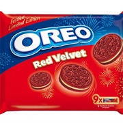 Festive Red Velvet Oreos