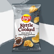 Lay's Kettle Cooked Sea Salt & Cracked Pepper