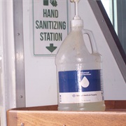 Not So Sanitizing Station