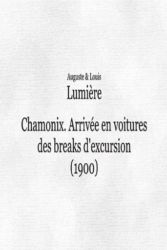 Chamonix: Arrivée En Voitures Des Breaks D&#39;excursion (1901)