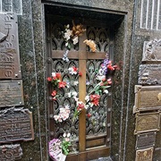 Tomb of Evita Perón, La Recoleta Cemetery, Buenos Aires, Argentina