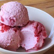 Helado De Fresa