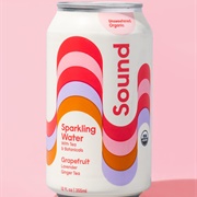 Sound Grapefruit Lavender Ginger Tea Sparkling Water