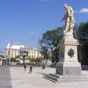 Statue of Spiru Haret, Bucharest, Romania