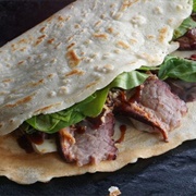 Beef Brisket Crepe