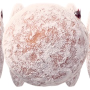 Krispy Kreme Powdered Blueberry Filled