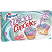Little Debbie Mermaid Cupcakes