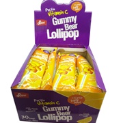 Fuwei Gummy Bear Lollipop