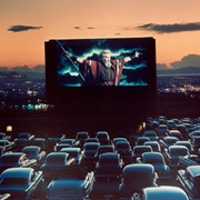 Go to a Drive-In Cinema in America