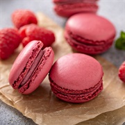 Macarons De Frambuesa