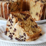 Peanut Butter Chocolate Chip Pound Cake