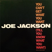 You Can't Get What You Want (Till You Know What You Want) - Joe Jackson