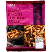 Maple Bacon Tortilla Curls