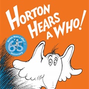 Horton Hears a Who Book